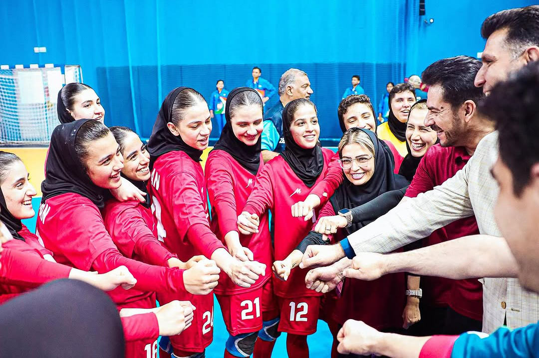 سومین دوره بازی‌های آسیایی جوانان 2025 - بحرین؛ تیم ملی هندبال جوانان دختر ایران 27 - ازبکستان 24/ عکس