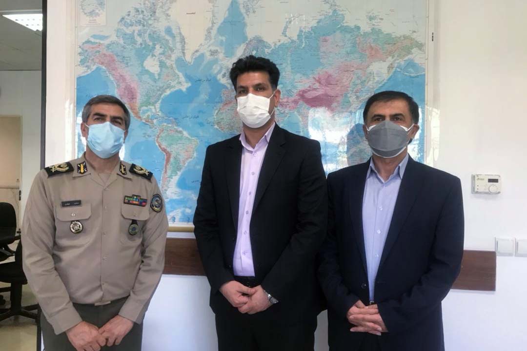 دیدار رئیس فدراسیون هندبال با رئیس سازمان تربیت بدنی نیروهای مسلح