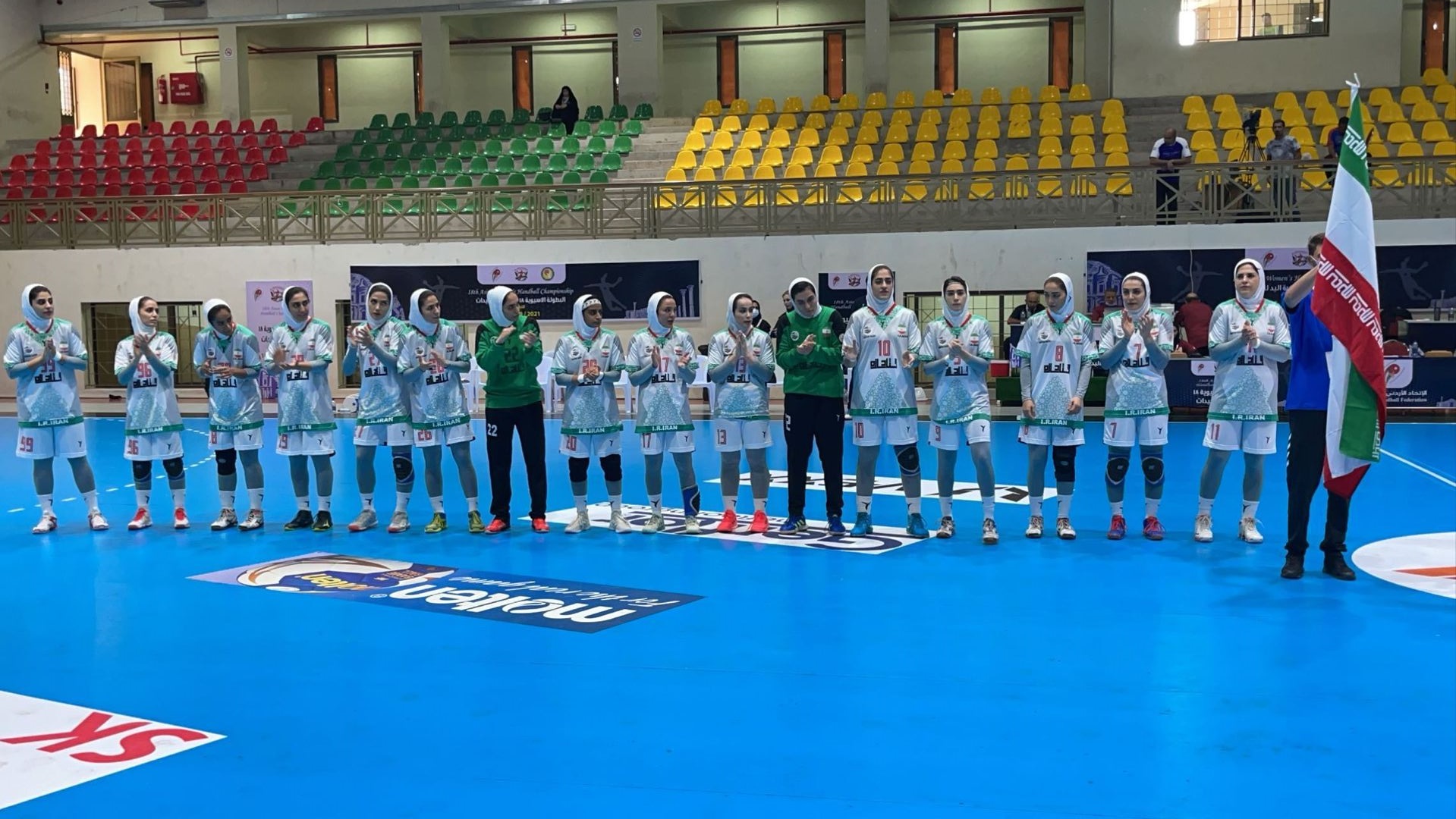 قهرمانی زنان آسیا؛ ایران 38 — کویت 11