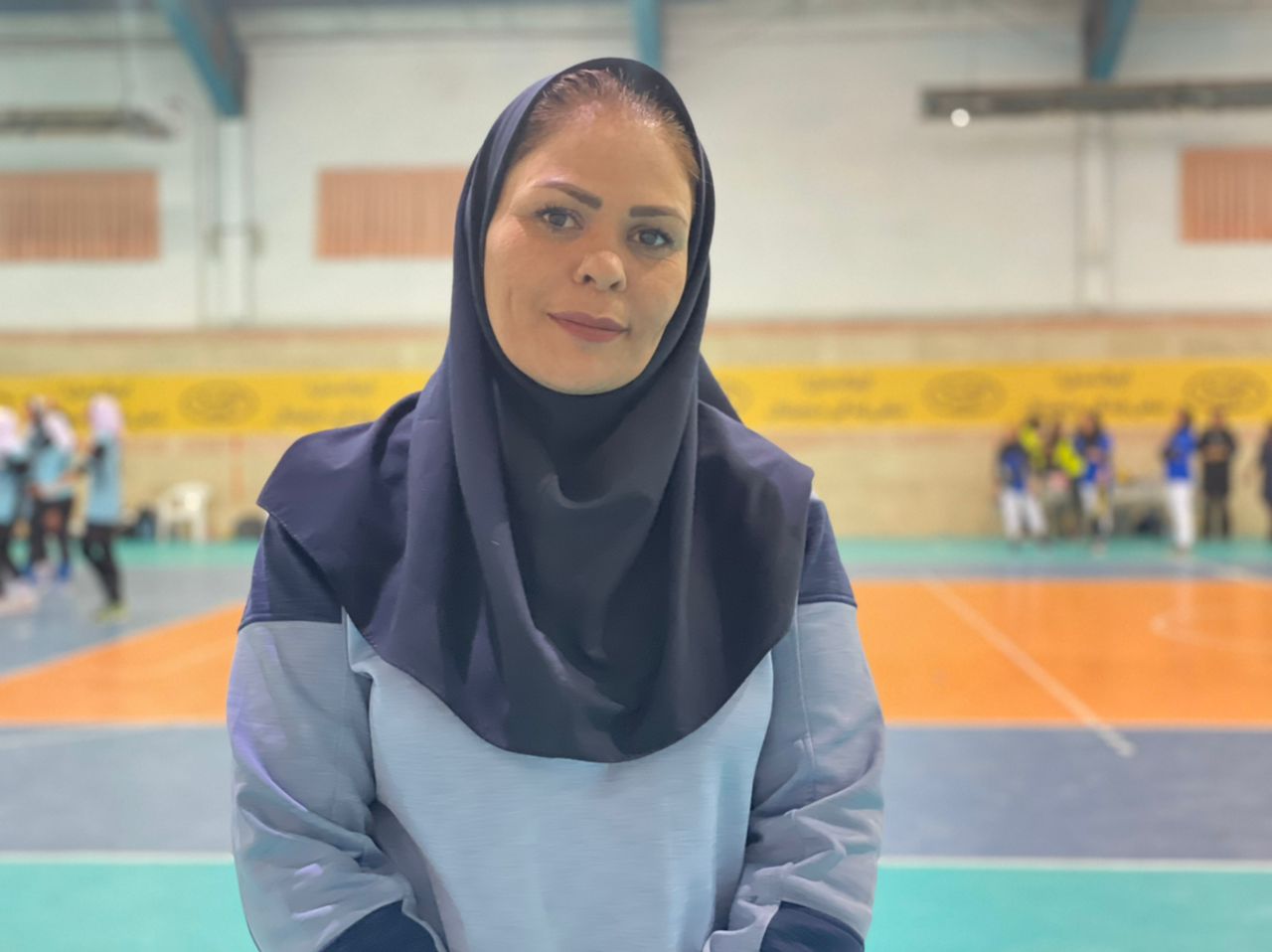 ابراز نارضایتی سرمربی تیم بانوان شهید شاملی از شاگردانش