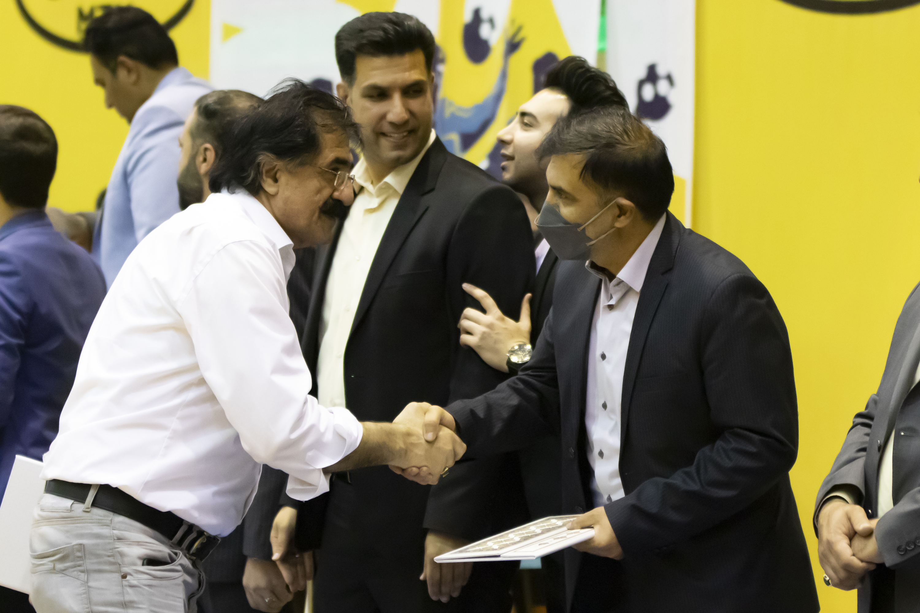 برگزاری مراسم تجلیل از پیشکسوتان هندبال