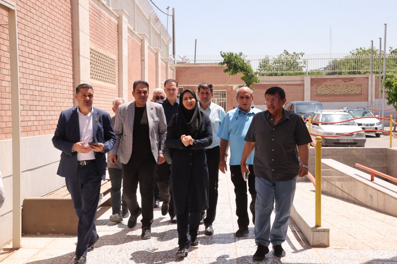 بازدید نایب رییس فدراسیون جهانی از امکانات میزبانی اصفهان
