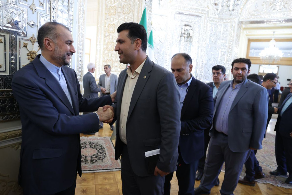 دیدار وزیر امور خارجه با روسای فدراسیون‌های ورزشی