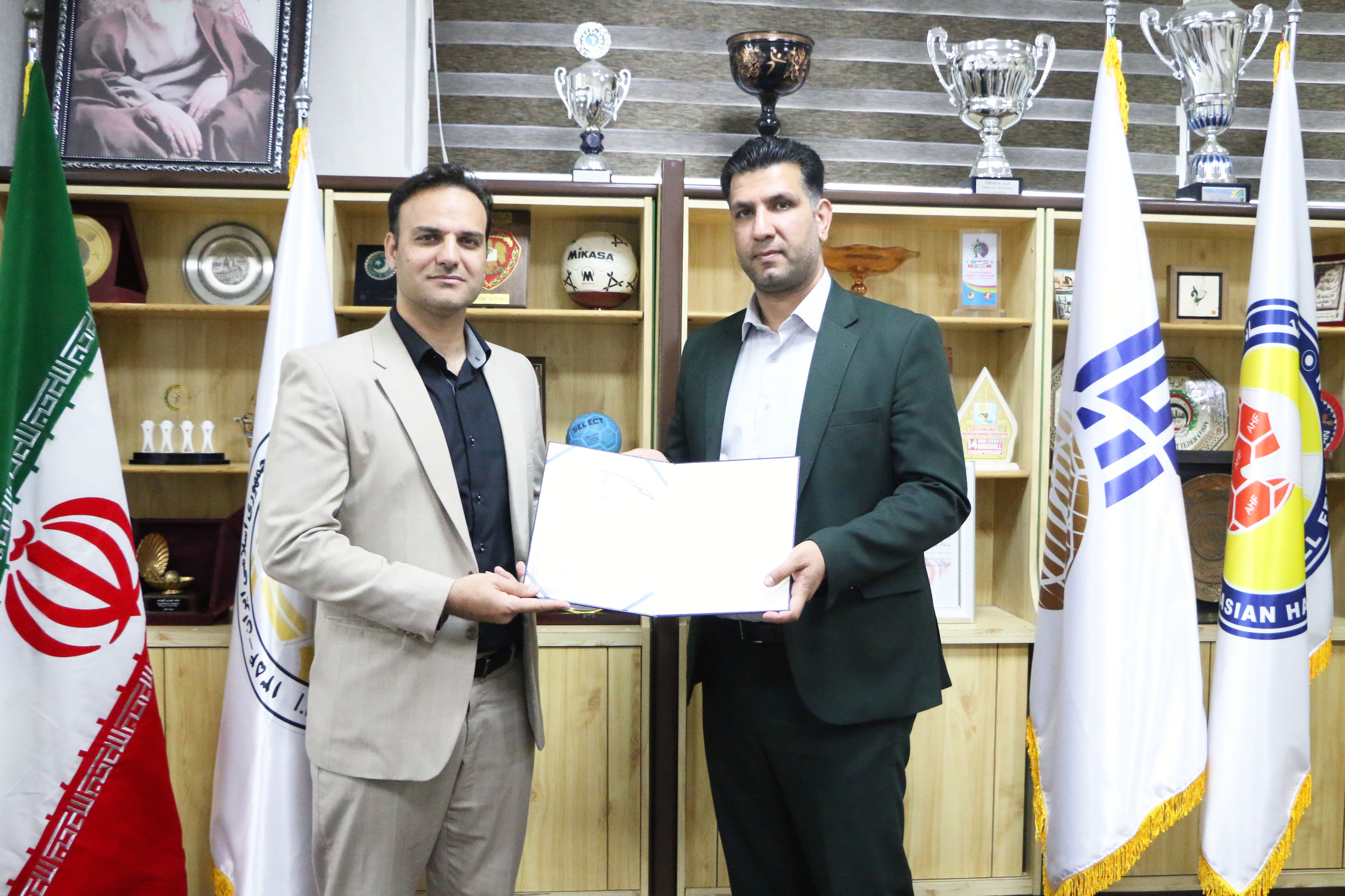 علی اکبر خوشنویس زارچ دبیرکل فدراسیون هندبال شد