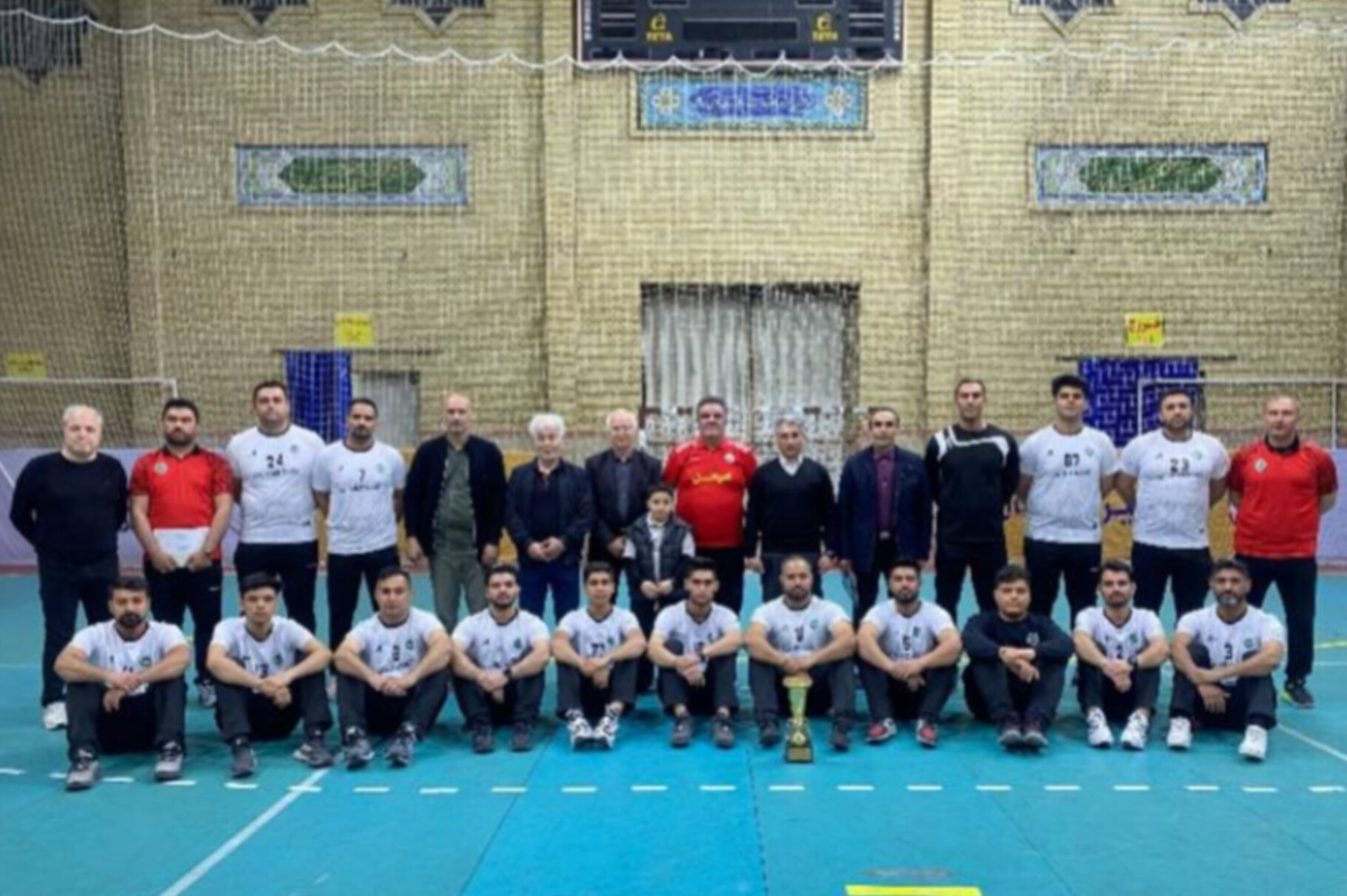 هوادار بهبهان قهرمان لیگ دسته دو هندبال مردان شد