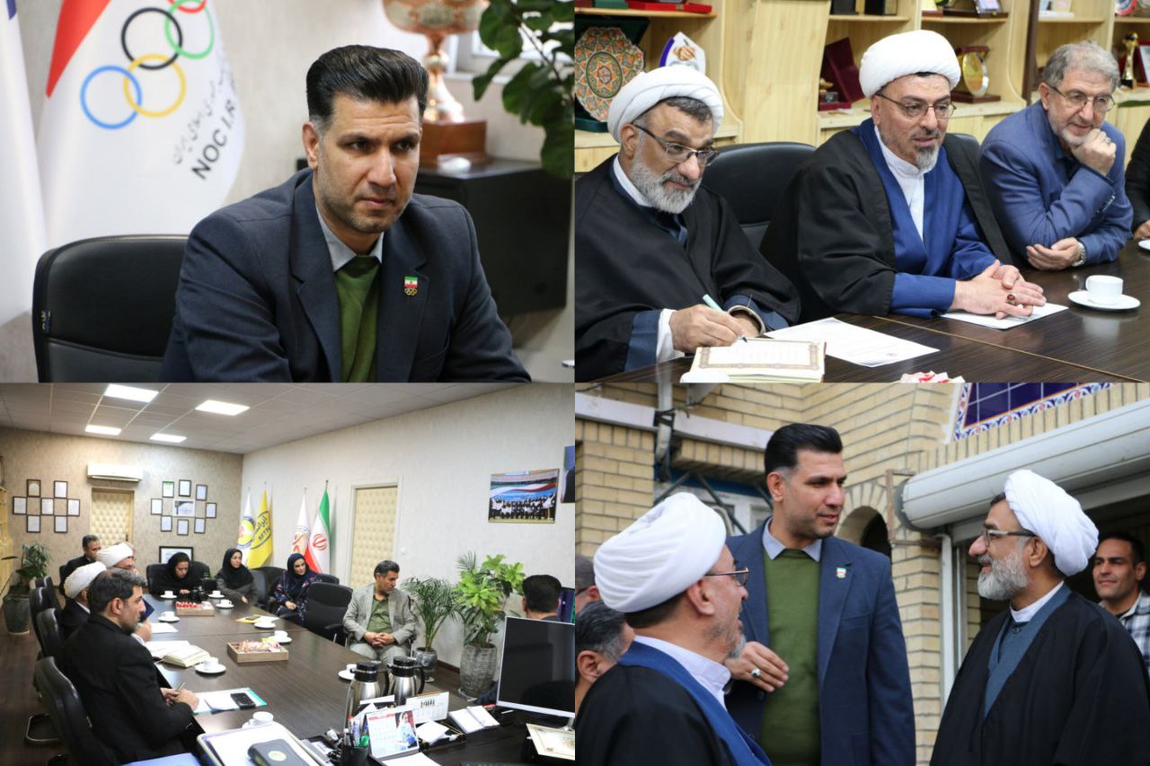 بازدید دبیر شورای عالی انقلاب فرهنگی از فدراسیون هندبال